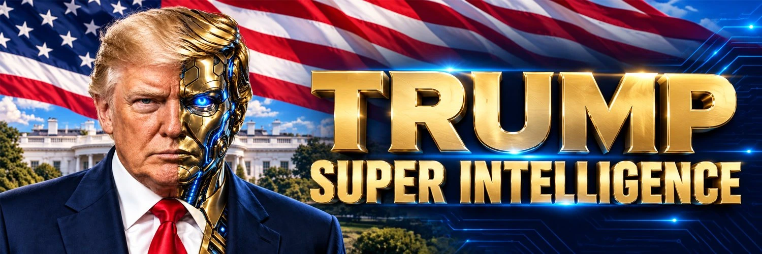 Trump Super intelligence banner